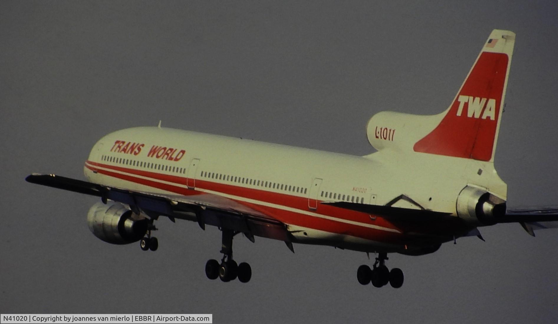 N41020, 1974 Lockheed L-1011-385-1 TriStar 50 C/N 193B-1072, Slide scan