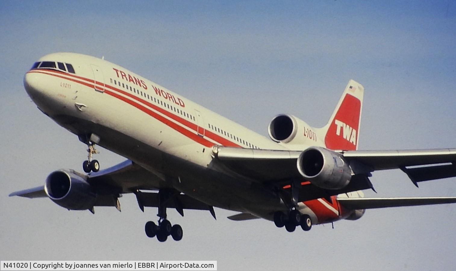 N41020, 1974 Lockheed L-1011-385-1 TriStar 50 C/N 193B-1072, Slide scan