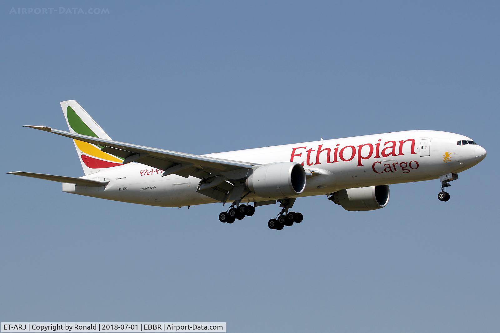 ET-ARJ, 2015 Boeing 777-F60 C/N 42033, at bru