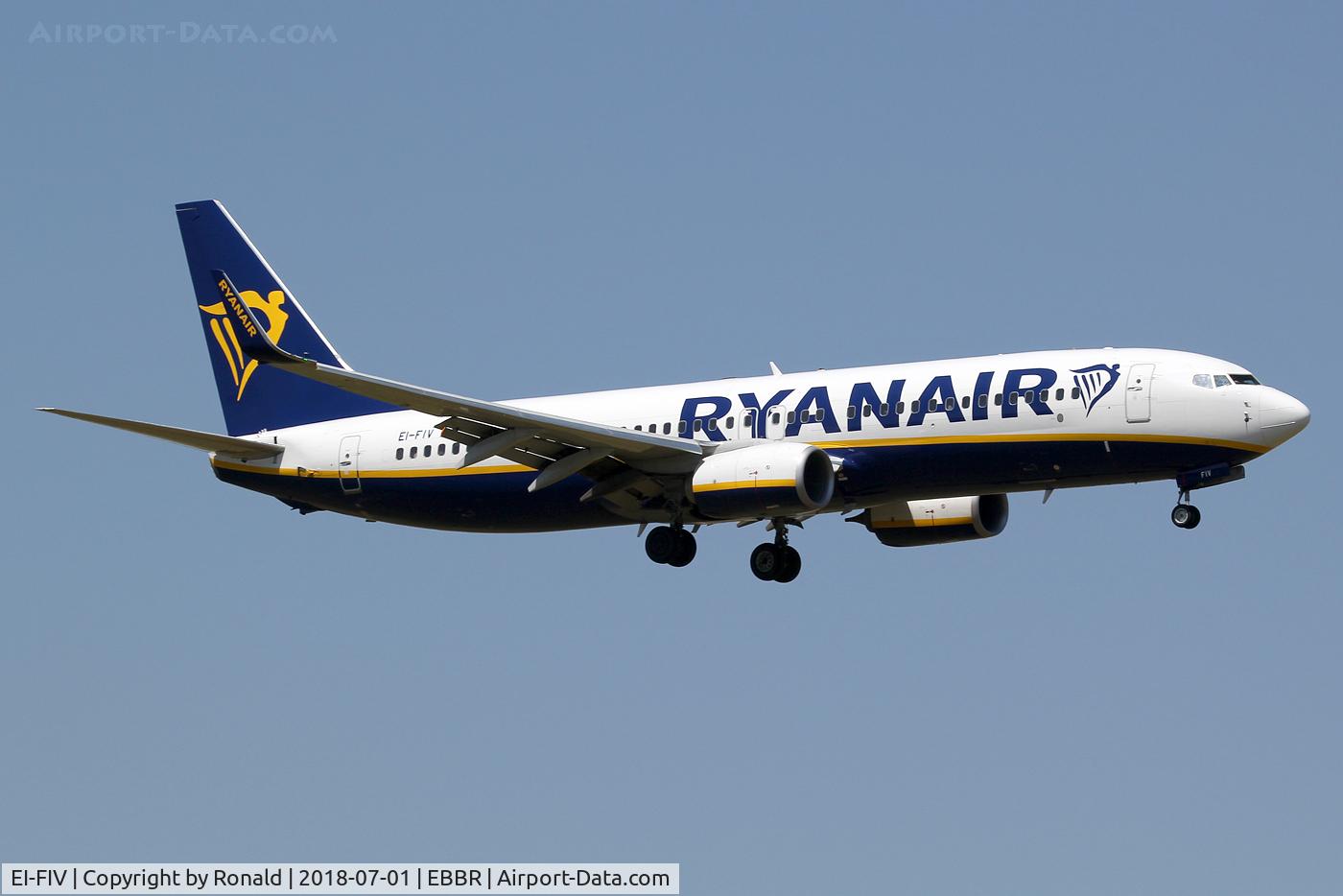 EI-FIV, 2015 Boeing 737-8AS C/N 44705, at bru
