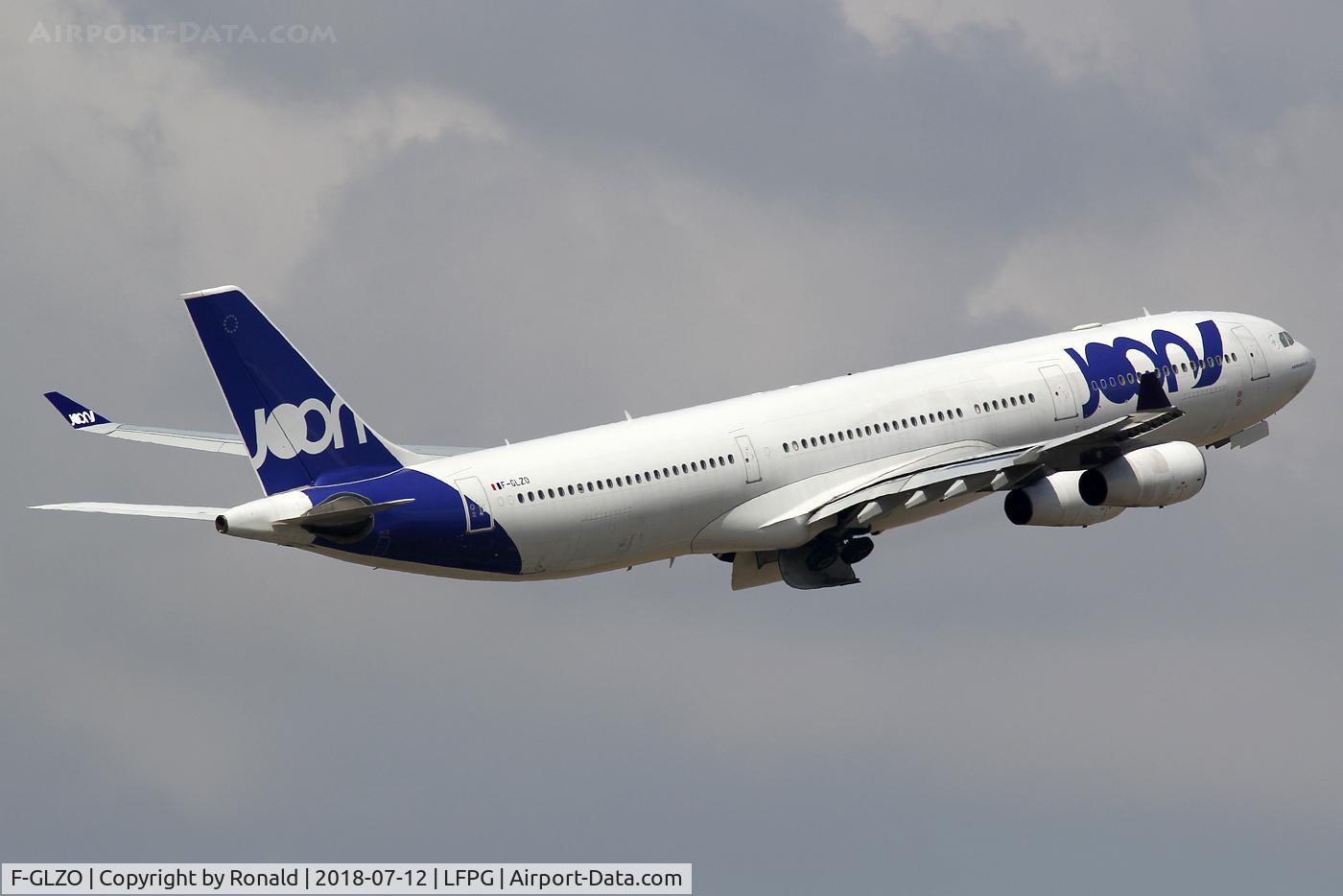 F-GLZO, 1998 Airbus A340-313X C/N 246, at cdg