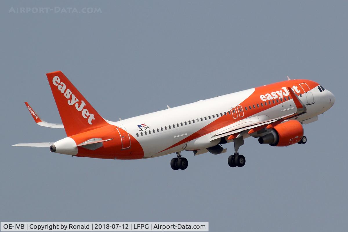 OE-IVB, 2016 Airbus A320-214 C/N 7093, at cdg