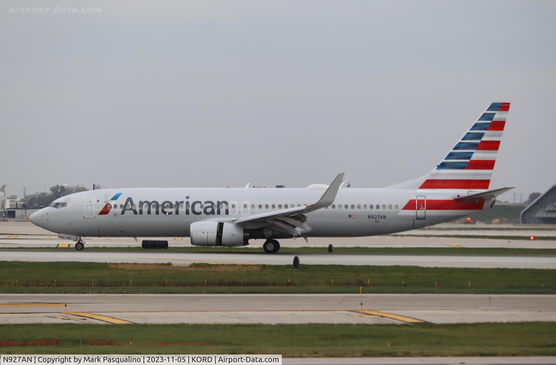 N927AN, 2000 Boeing 737-823 C/N 30077, Boeing 737-823