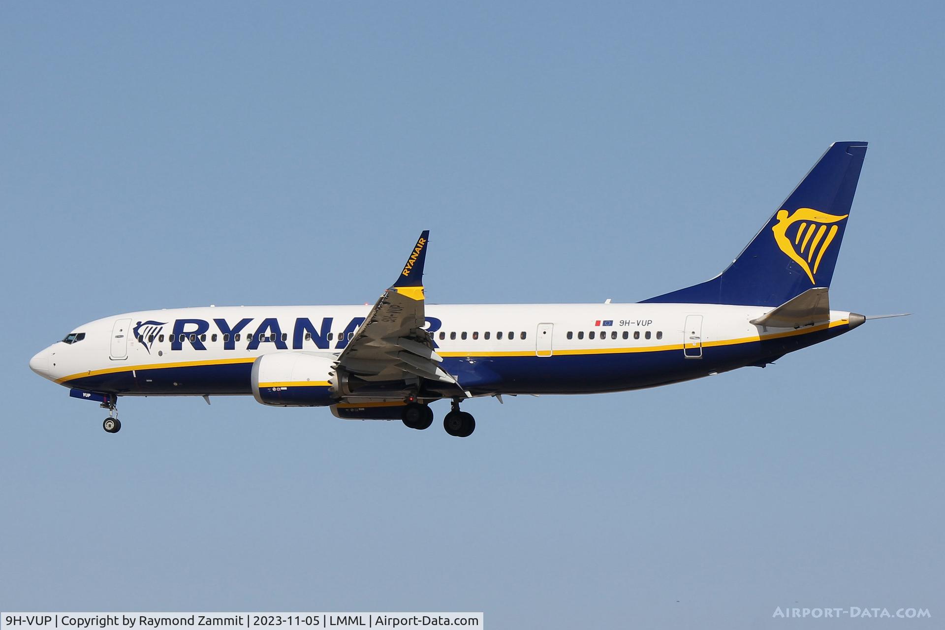 9H-VUP, 2021 Boeing 737-8-200 MAX C/N 62334, B737-8 MAX 9H-VUP Malta Air