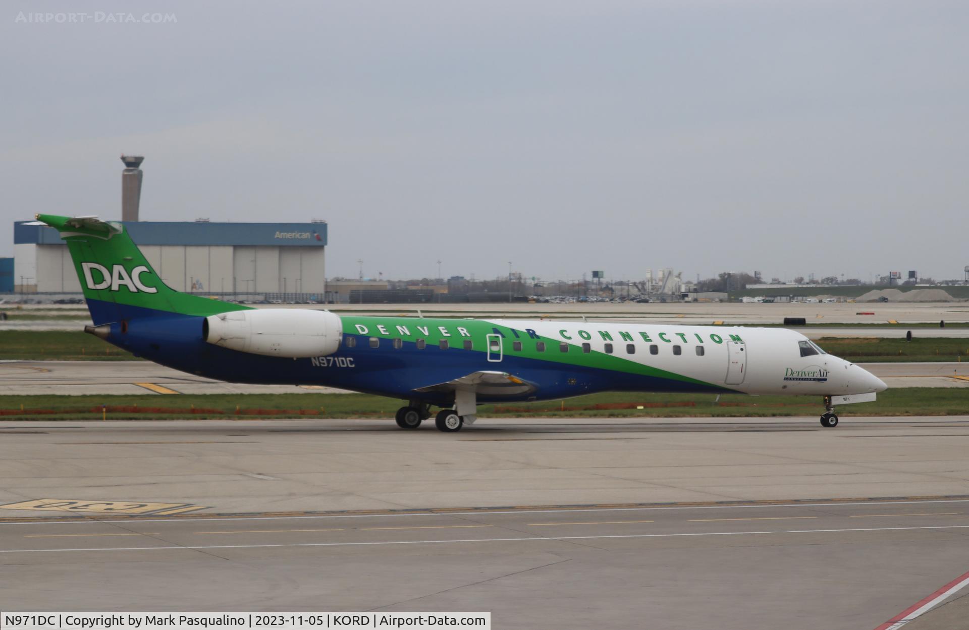 N971DC, 2004 Embraer ERJ-145LR (EMB-145LR) C/N 14500821, EMB-145LR