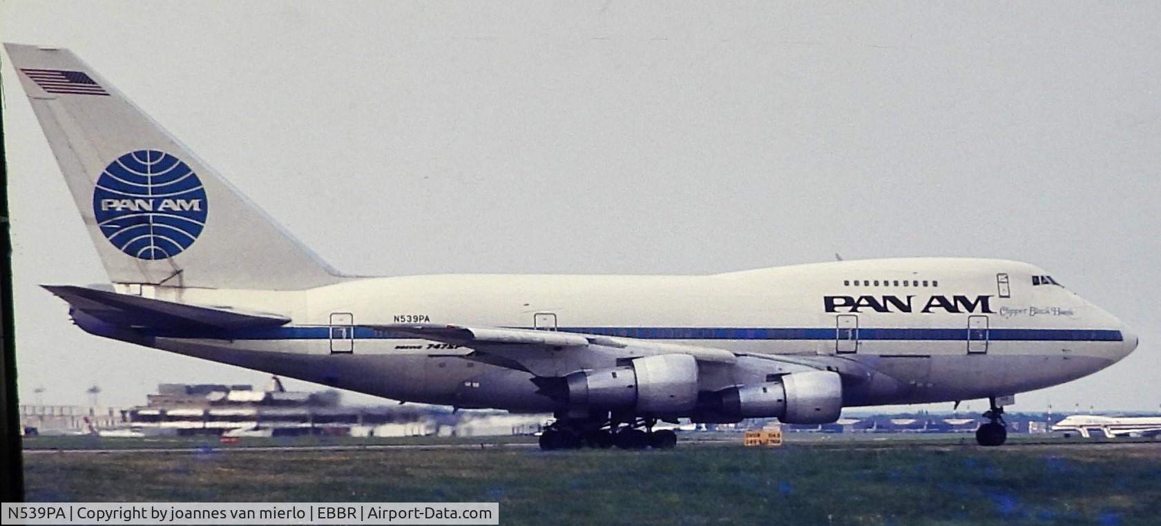 N539PA, 1979 Boeing 747SP-21 C/N 21648, Slide scan