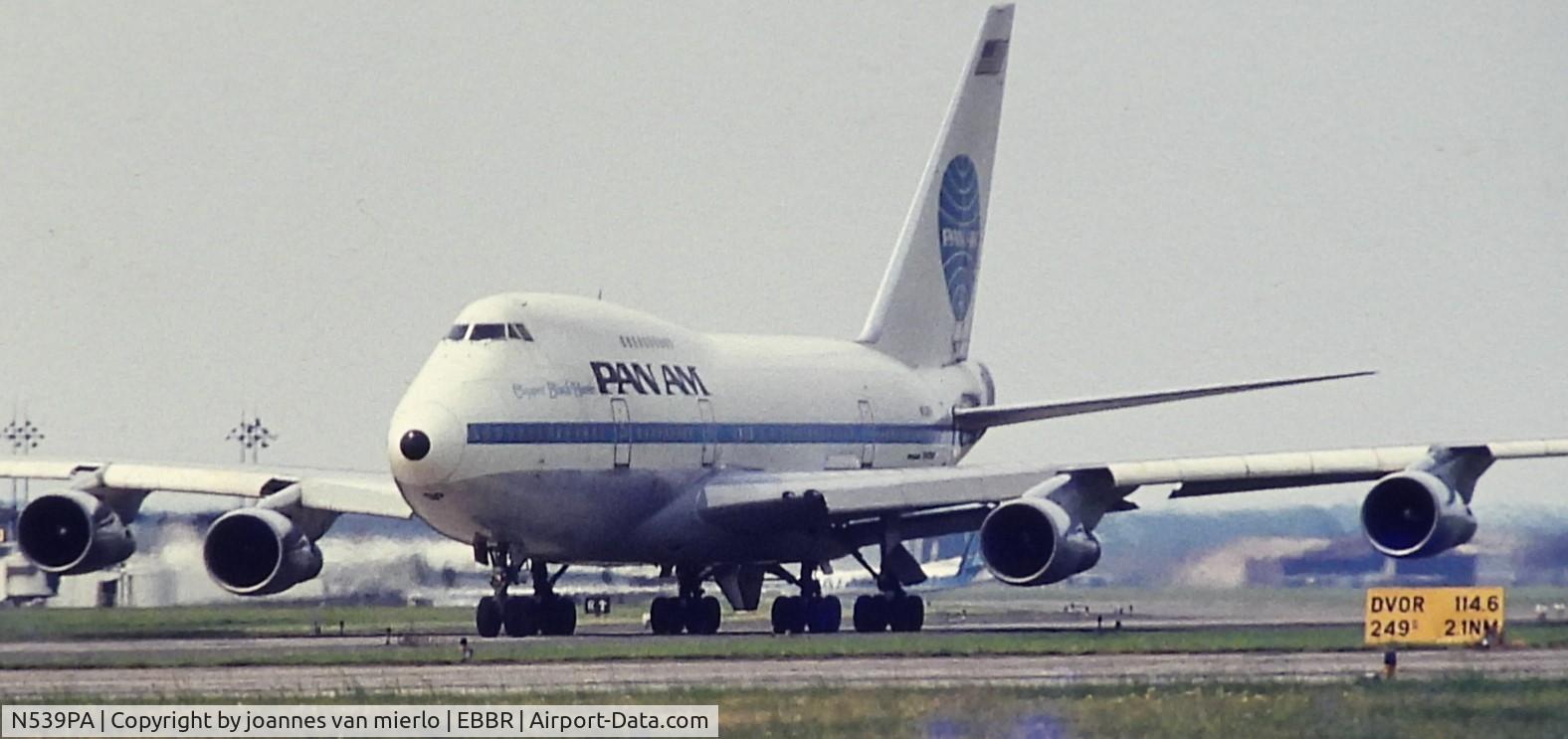 N539PA, 1979 Boeing 747SP-21 C/N 21648, Slide scan