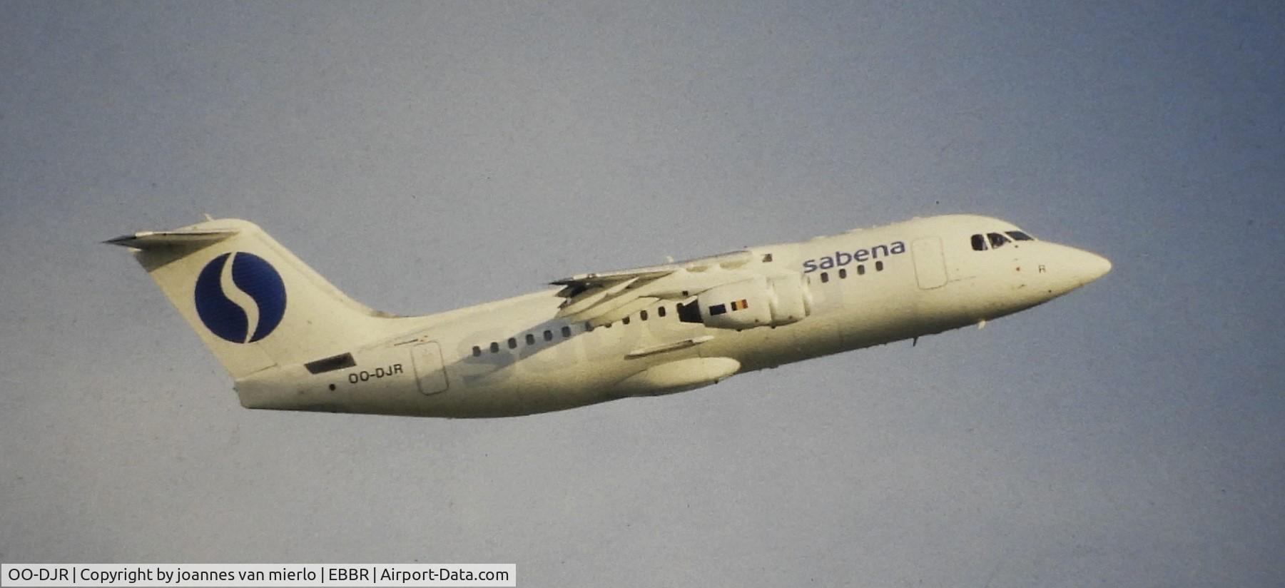 OO-DJR, 1996 British Aerospace Avro 146-RJ85 C/N E.2290, Slide scan