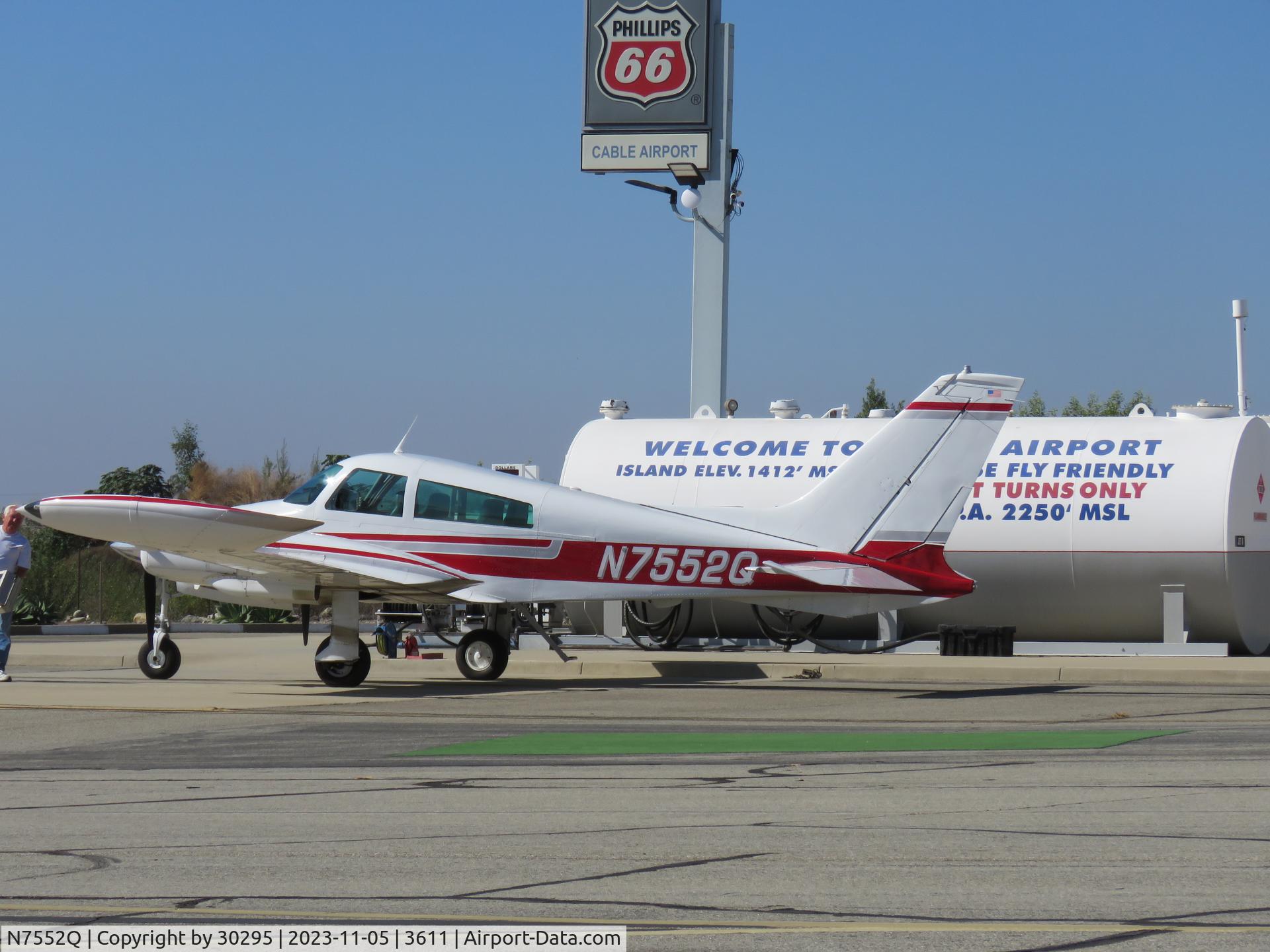 N7552Q, 1969 Cessna 310Q C/N 310Q0052, Getting fuel