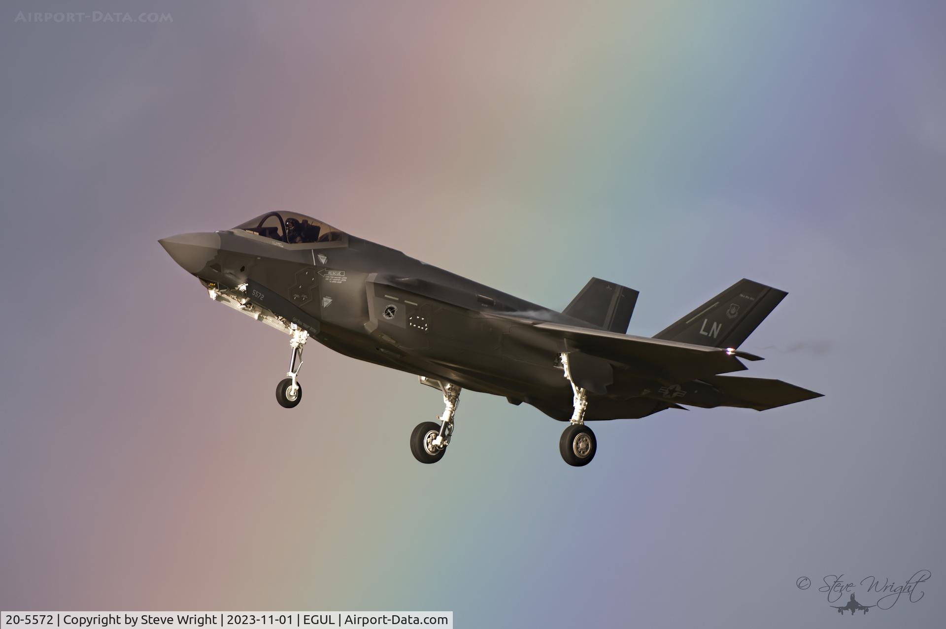20-5572, Lockheed Martin F-35A C/N AF-332, RAF Lakenheath UK