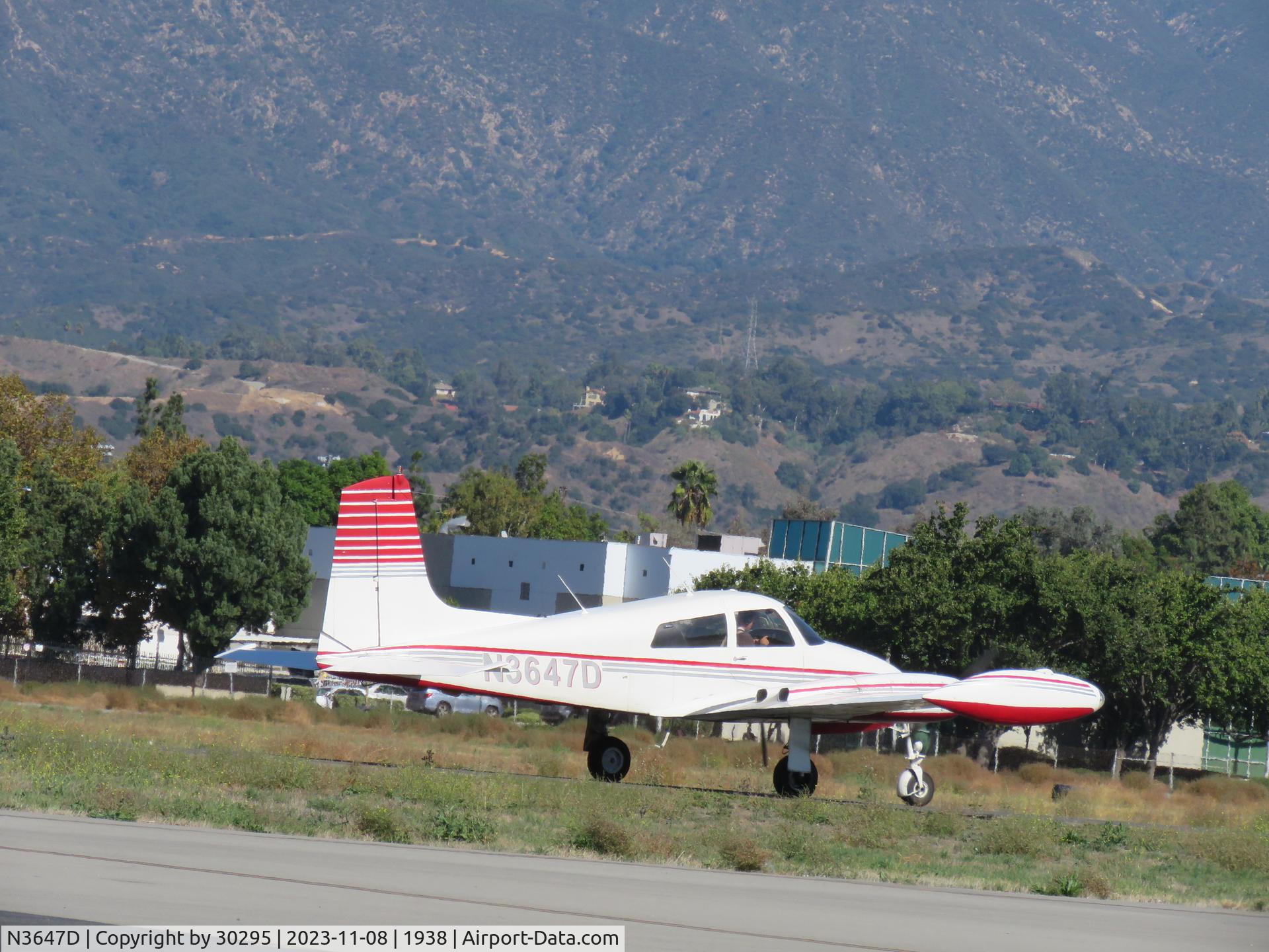 N3647D, 1956 Cessna 310 C/N 35347, Taxiing