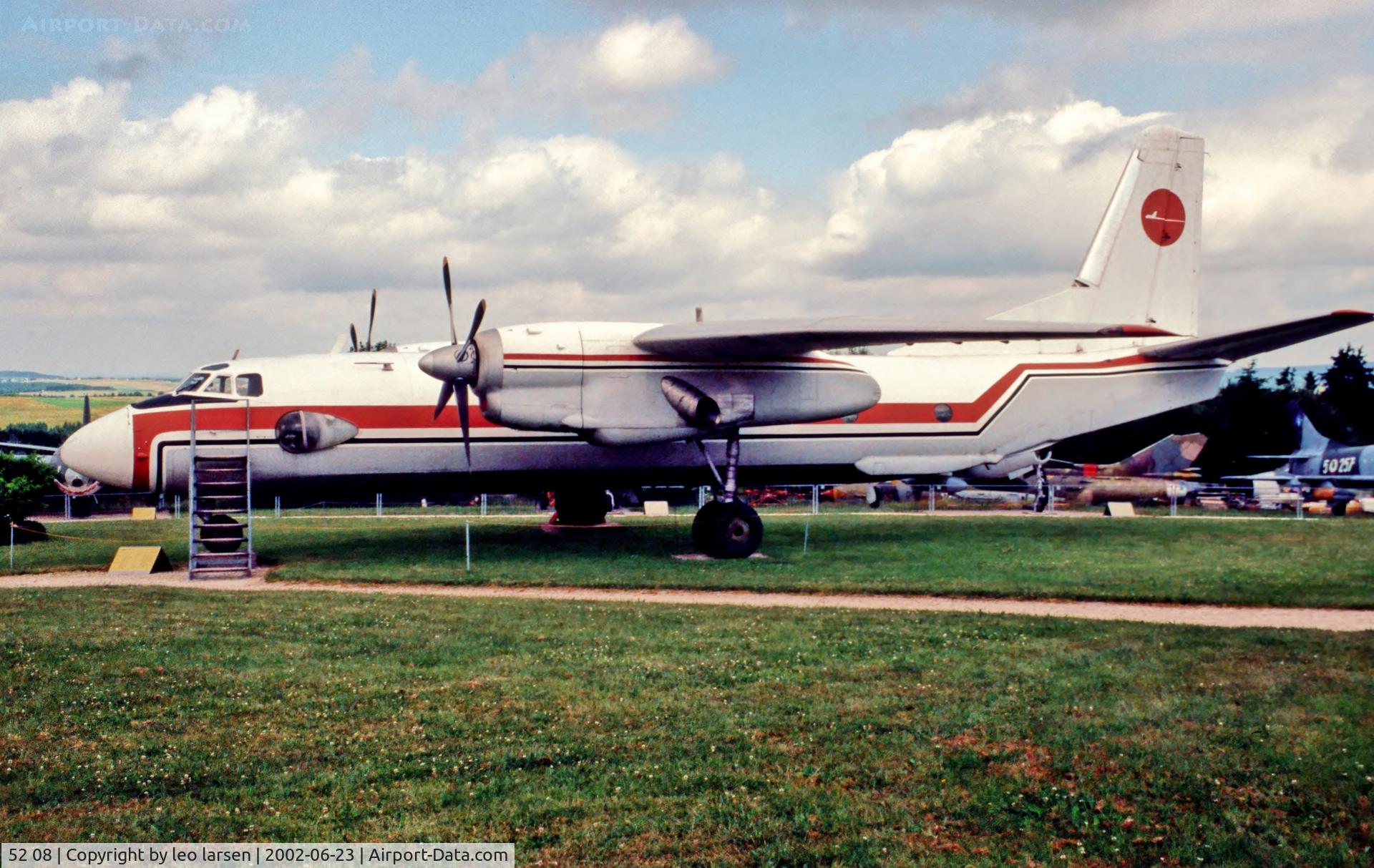 52 08, 1981 Antonov An-26T C/N 10706, Hermeskiel Museum 23.6.2002