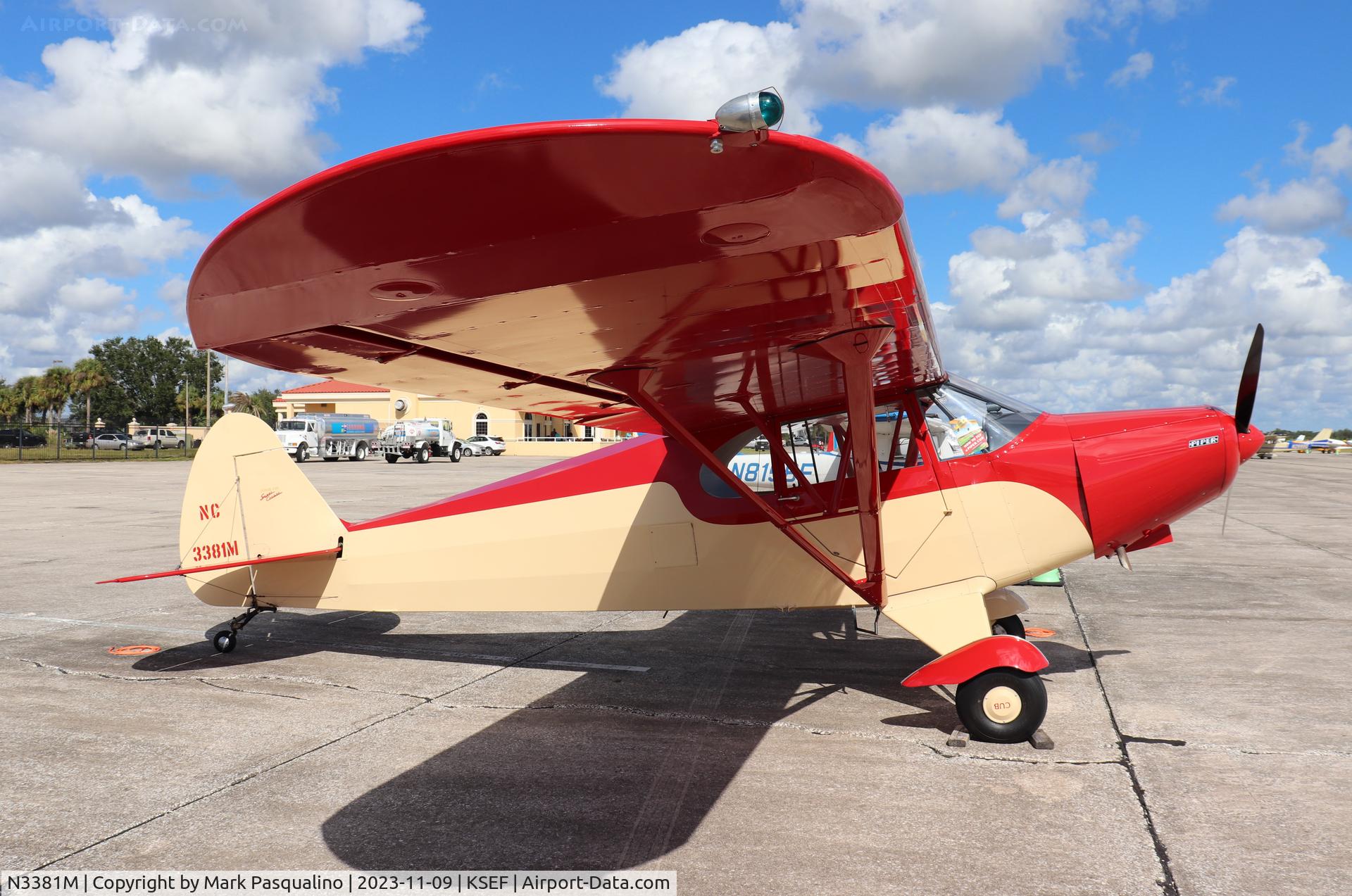 N3381M, 1947 Piper PA-12 Super Cruiser C/N 12-2230, Piper PA-12