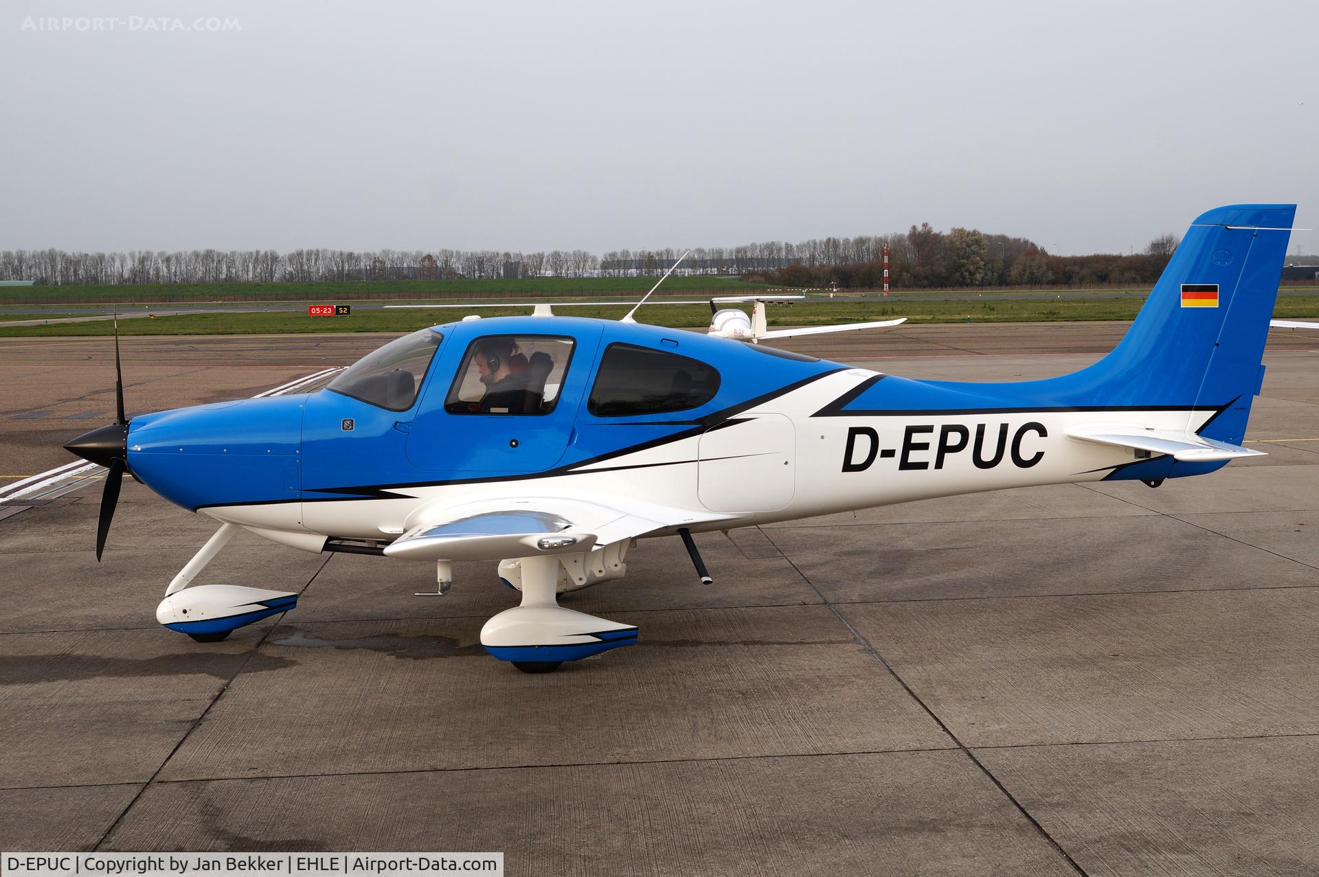 D-EPUC, 2010 Cirrus SR20 G3 GS C/N 2049, Lelystad Airport