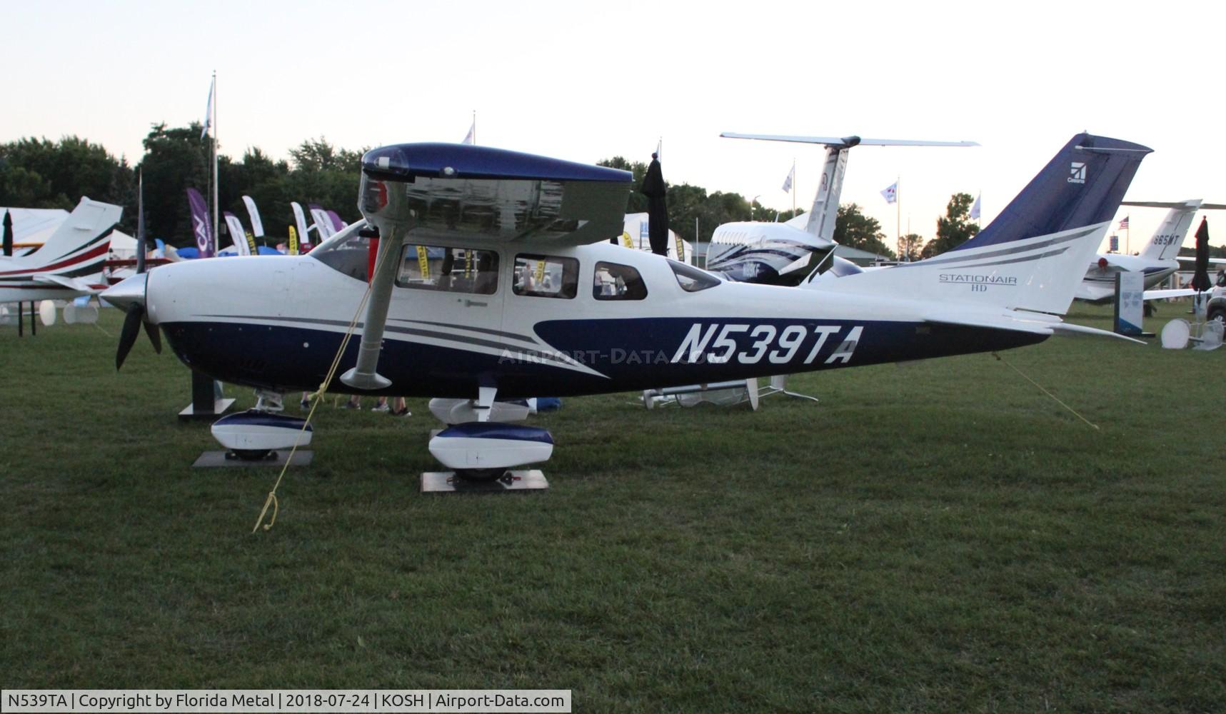N539TA, 2018 Cessna T206H Turbo Stationair C/N T20609539, T206 zx