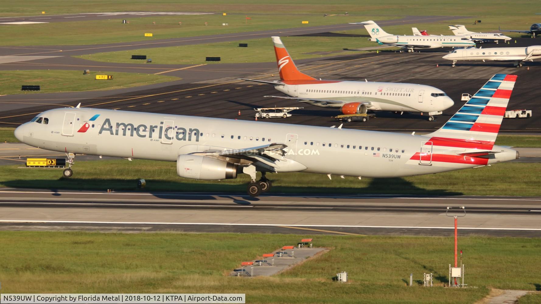 N539UW, 2009 Airbus A321-231 C/N 4082, AAL A321 zx