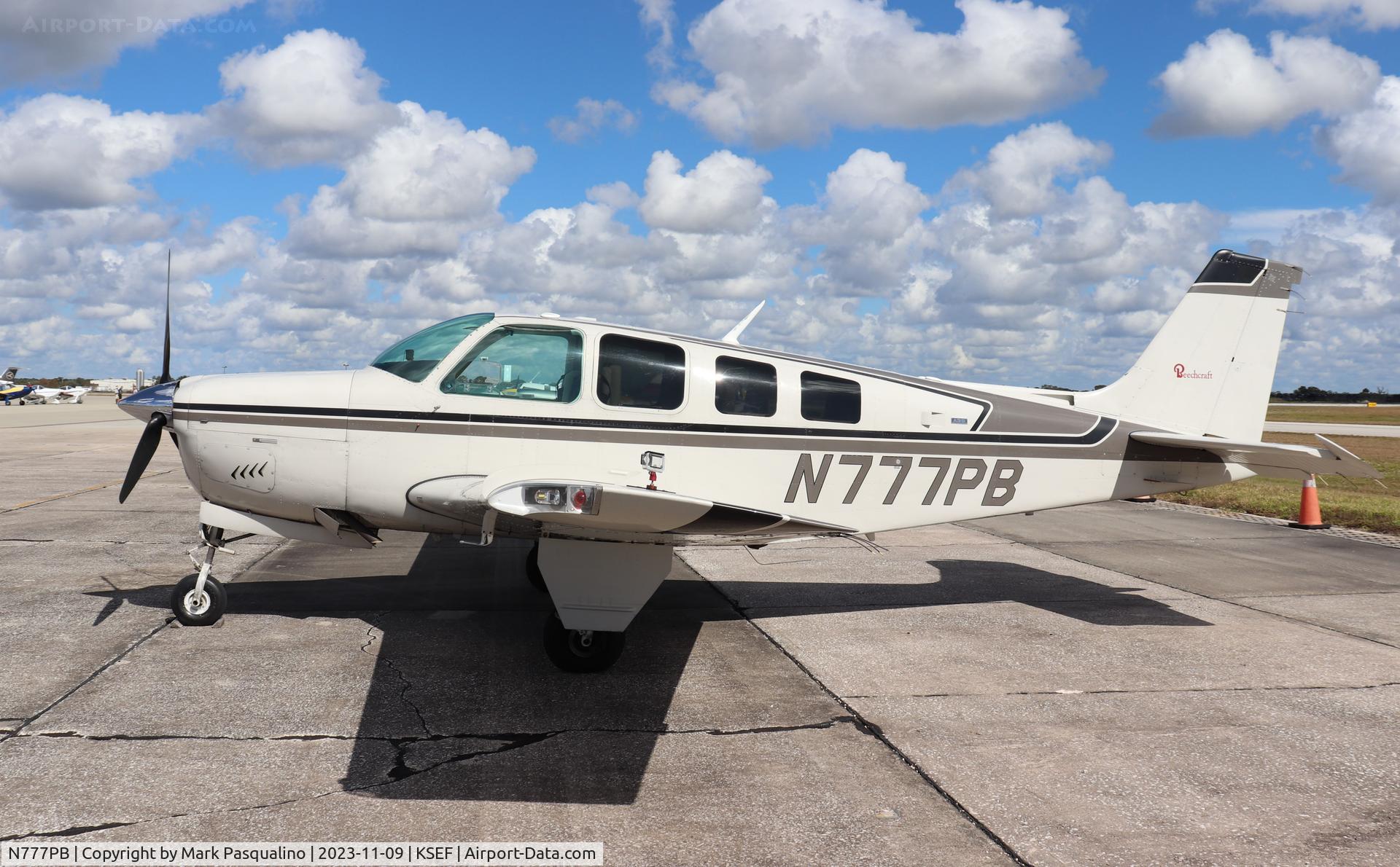 N777PB, 1973 Beech A36 Bonanza 36 C/N E-439, Beech A36