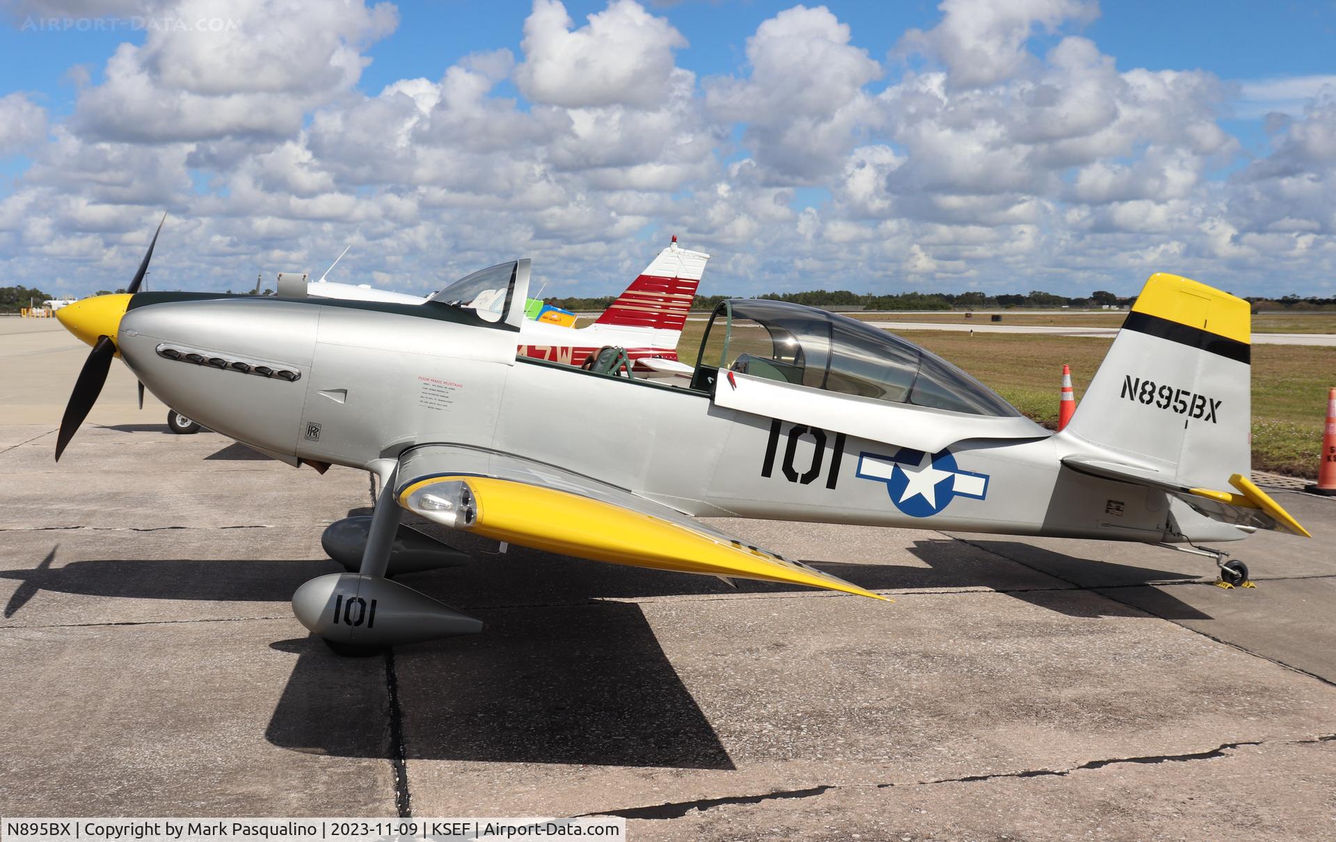 N895BX, 2021 Vans RV-8 C/N 82895, Vans RV-8