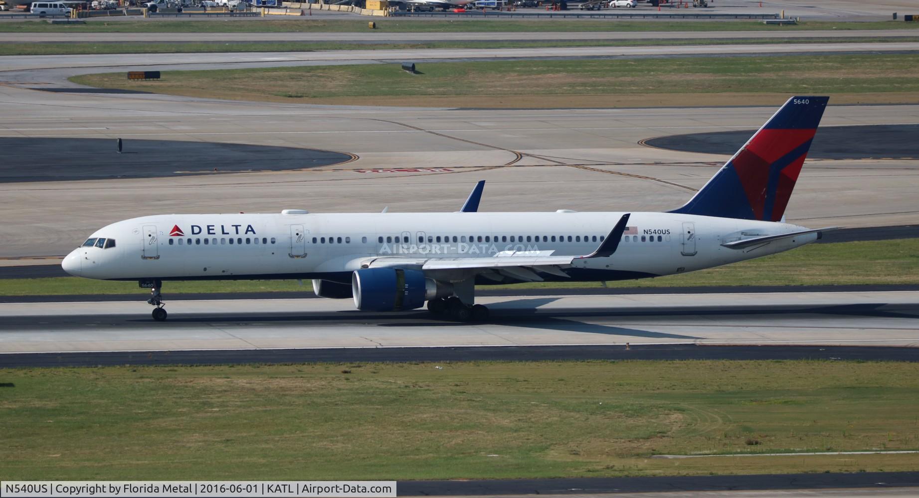 N540US, 1996 Boeing 757-251 C/N 26487, DAL 752 zx