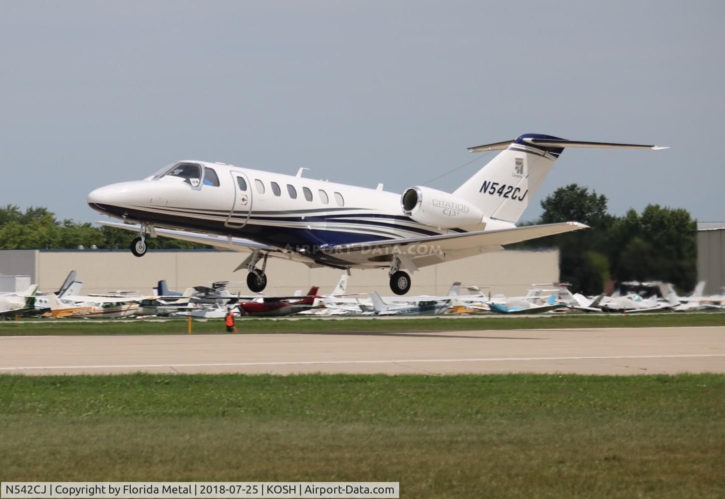 N542CJ, 2018 Cessna 525B CitationJet CJ3+ C/N 525B-0542, C525B zx