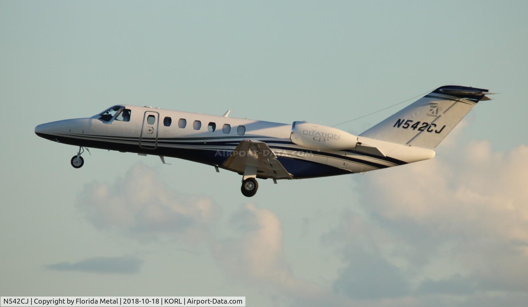 N542CJ, 2018 Cessna 525B CitationJet CJ3+ C/N 525B-0542, C525B zx