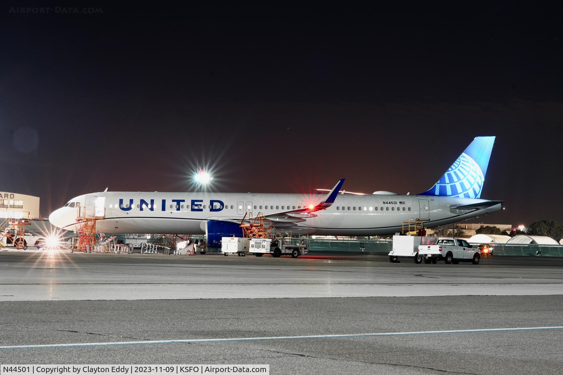 N44501, 2023 Airbus A321-271NX C/N 11500, SFO 2023.