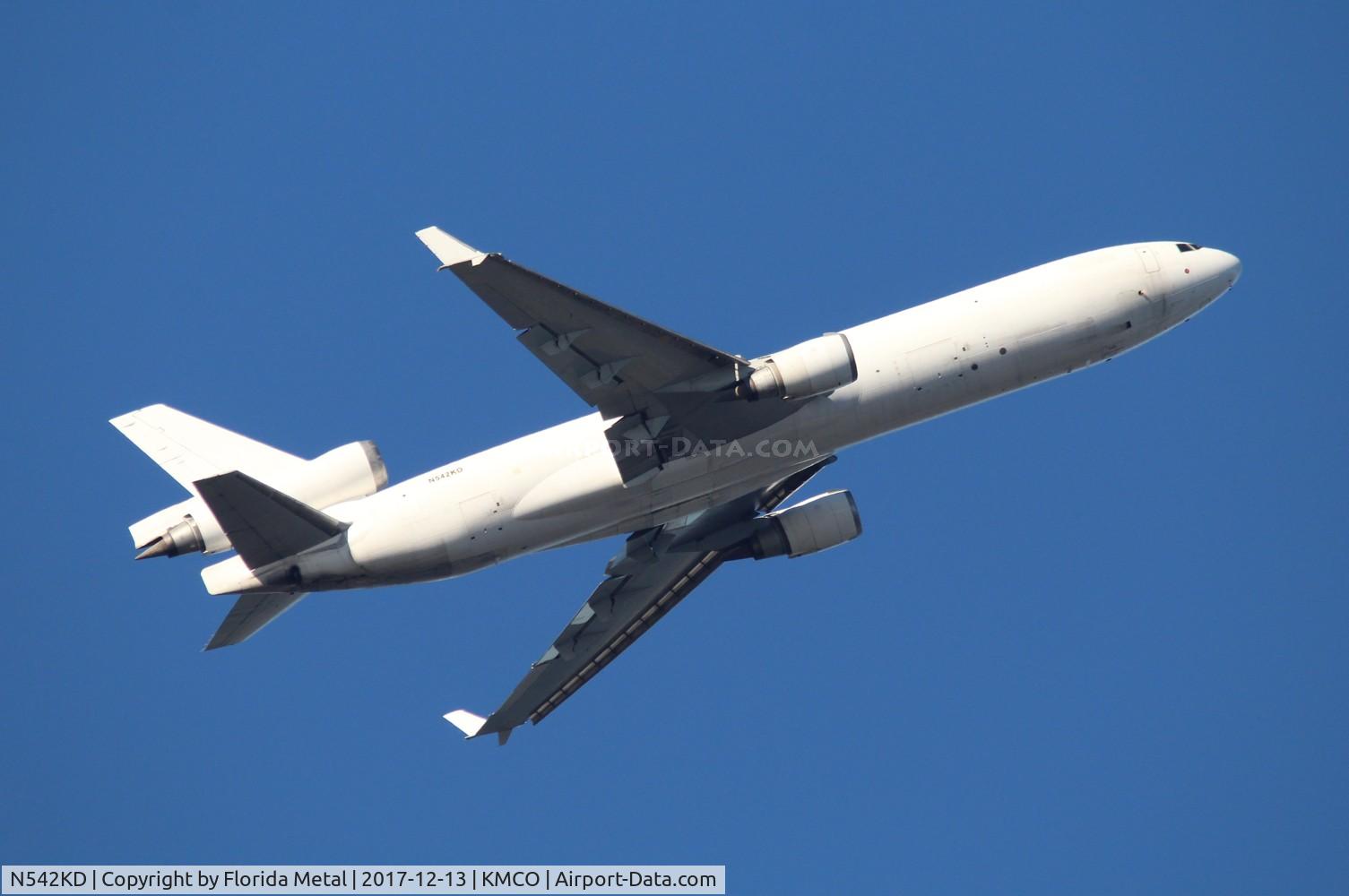 N542KD, McDonnell Douglas MD-11 C/N 48542, Western Global MD-11F zx MCO-SDF