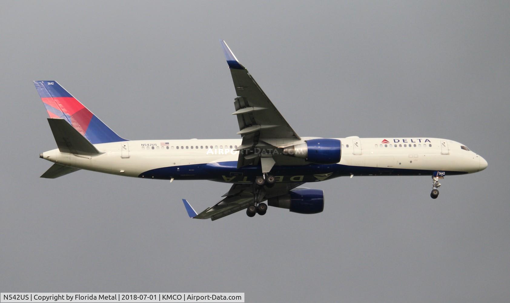 N542US, 1996 Boeing 757-251 C/N 26489, DAL 752 zx
