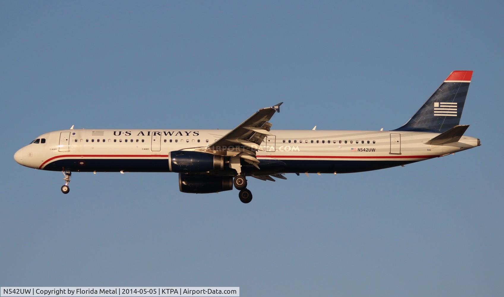 N542UW, 2009 Airbus A321-231 C/N 4134, USA A321 zx