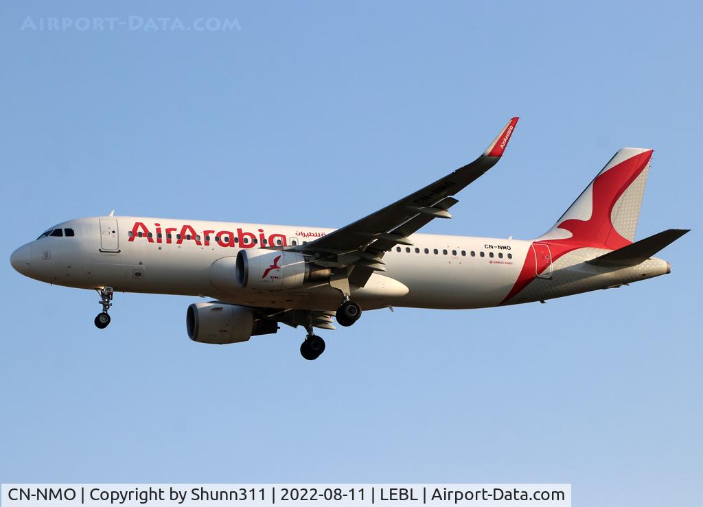 CN-NMO, 2016 Airbus A320-214 C/N 6942, Landing rwy 24R in new c/s