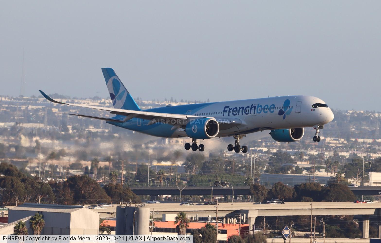 F-HREV, 2017 Airbus A350-941 C/N 193, FBU A359 zx ORY-LAX