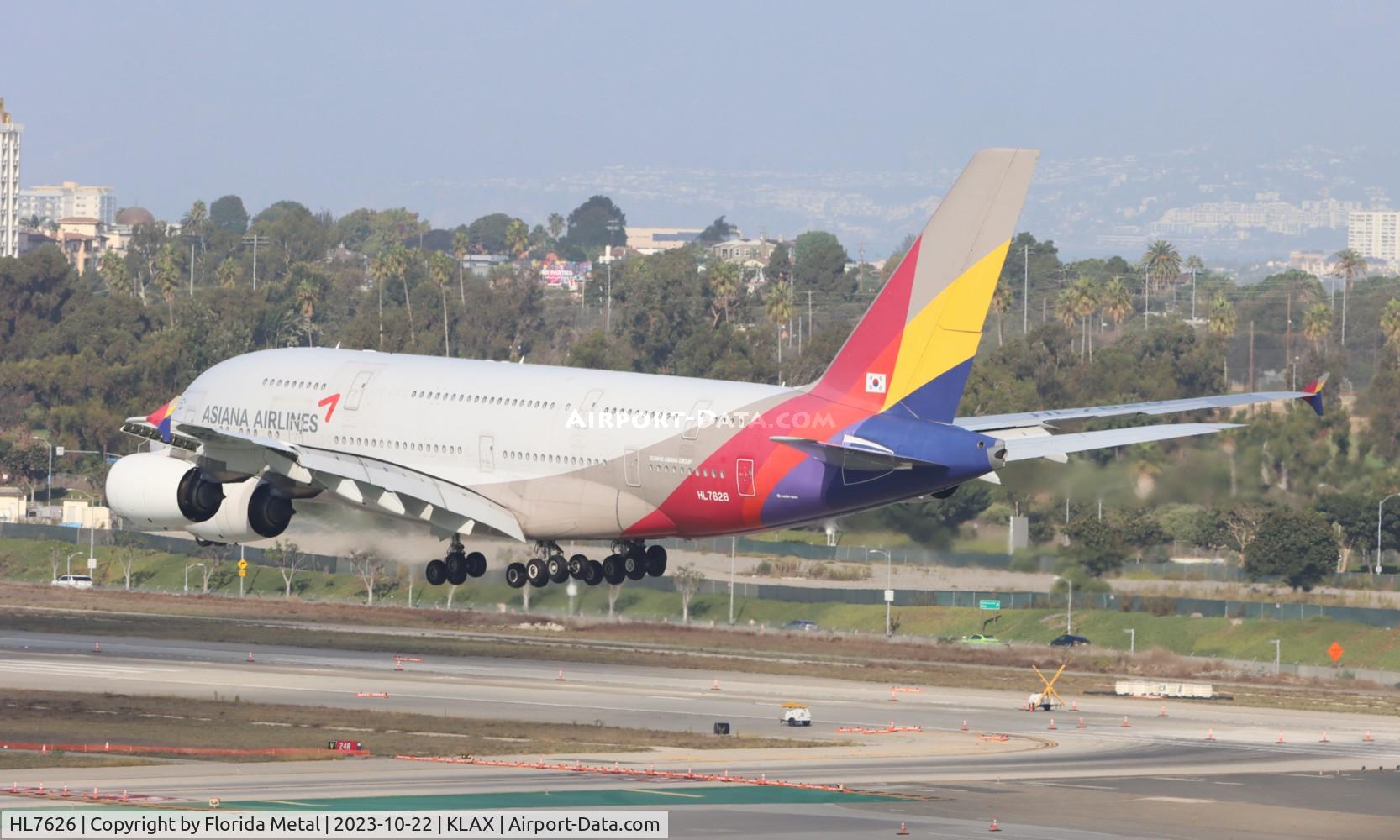 HL7626, 2013 Airbus A380-841 C/N 155, AAR A380 zx ICN-LAX