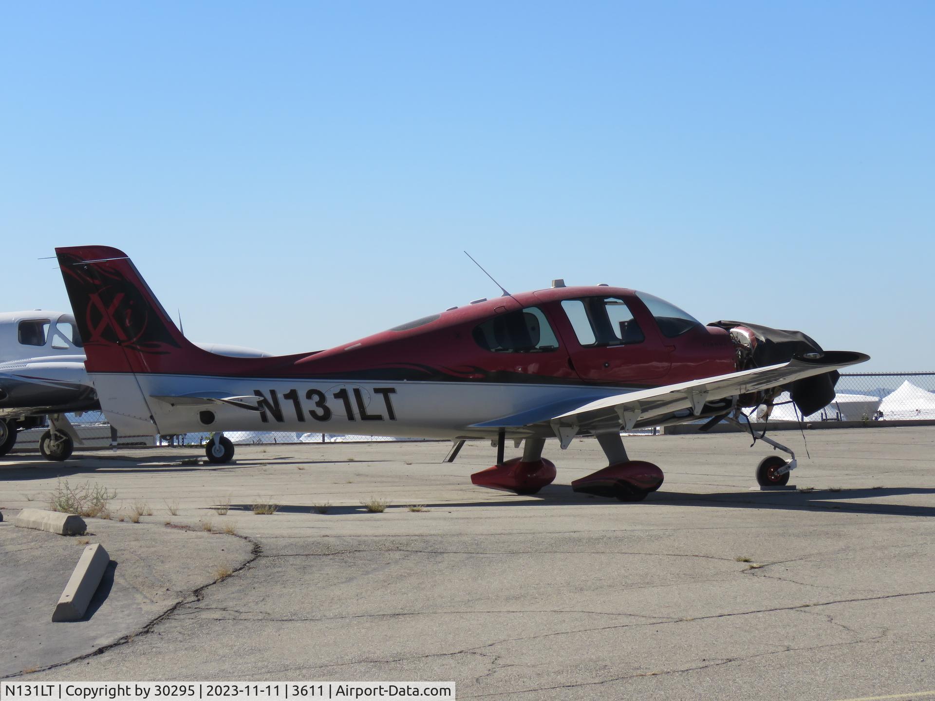 N131LT, 2012 Cirrus SR22T C/N 0300, Engine being worked on