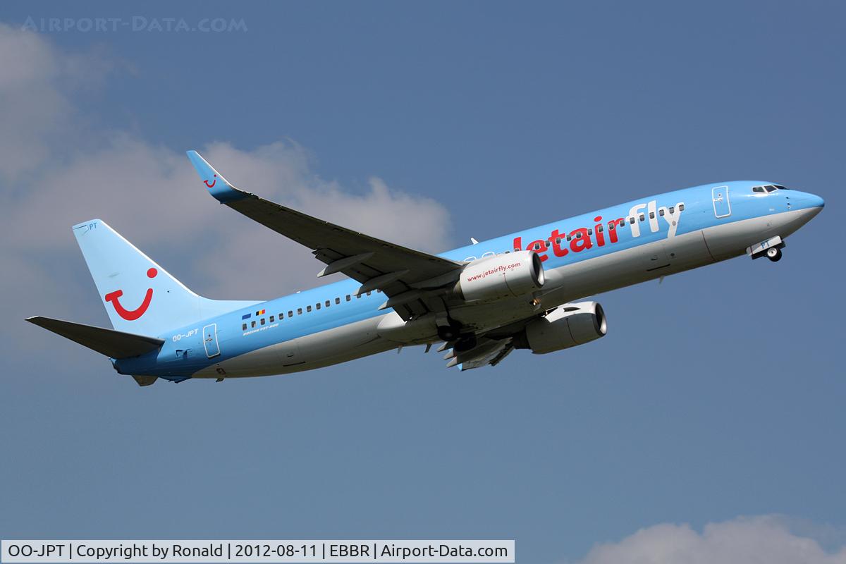 OO-JPT, 2007 Boeing 737-8K5 C/N 34691, at bru