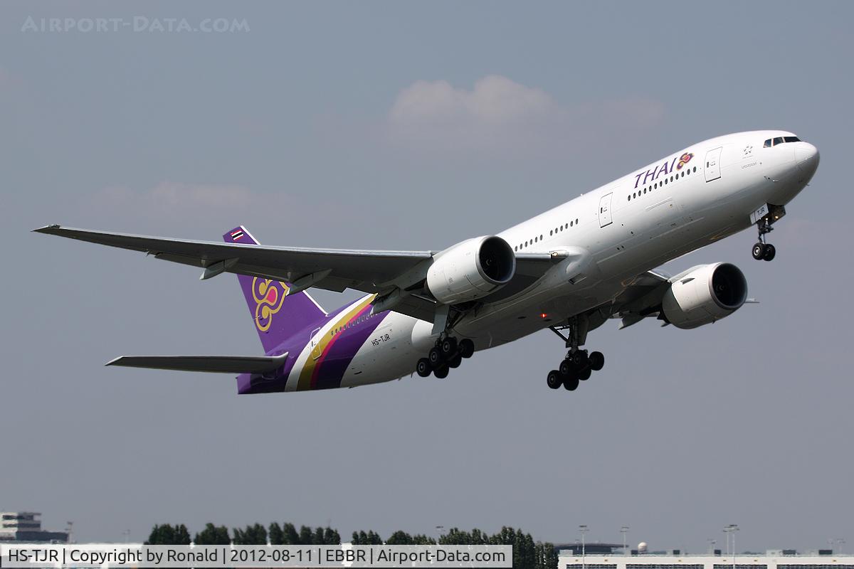 HS-TJR, 2006 Boeing 777-2D7/ER C/N 34586/588, at bru