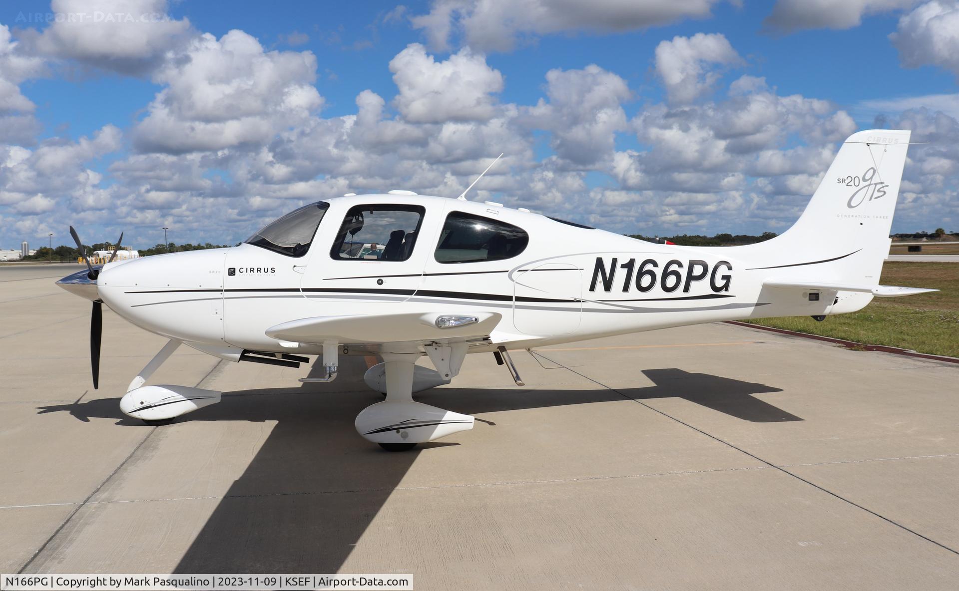 N166PG, 2008 Cirrus SR20 C/N 1948, Cirrus SR20