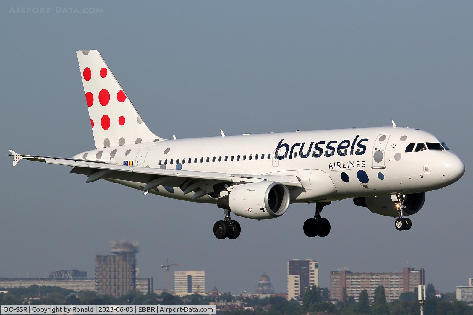 OO-SSR, 2010 Airbus A319-112 C/N 4275, at bru