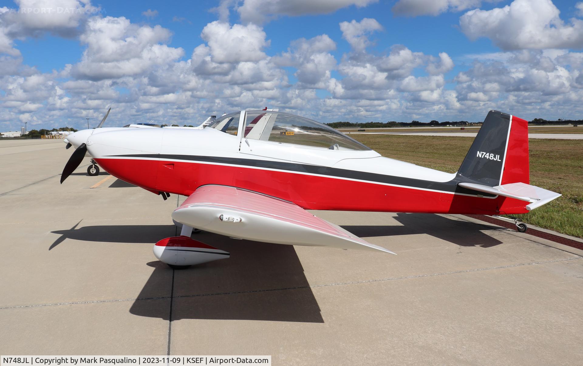N748JL, 2009 Vans RV-8 C/N 81585, Vans RV-8