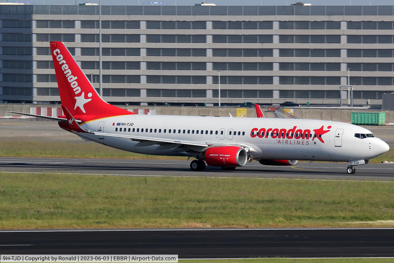 9H-TJD, 2007 Boeing 737-84P C/N 35077, at bru