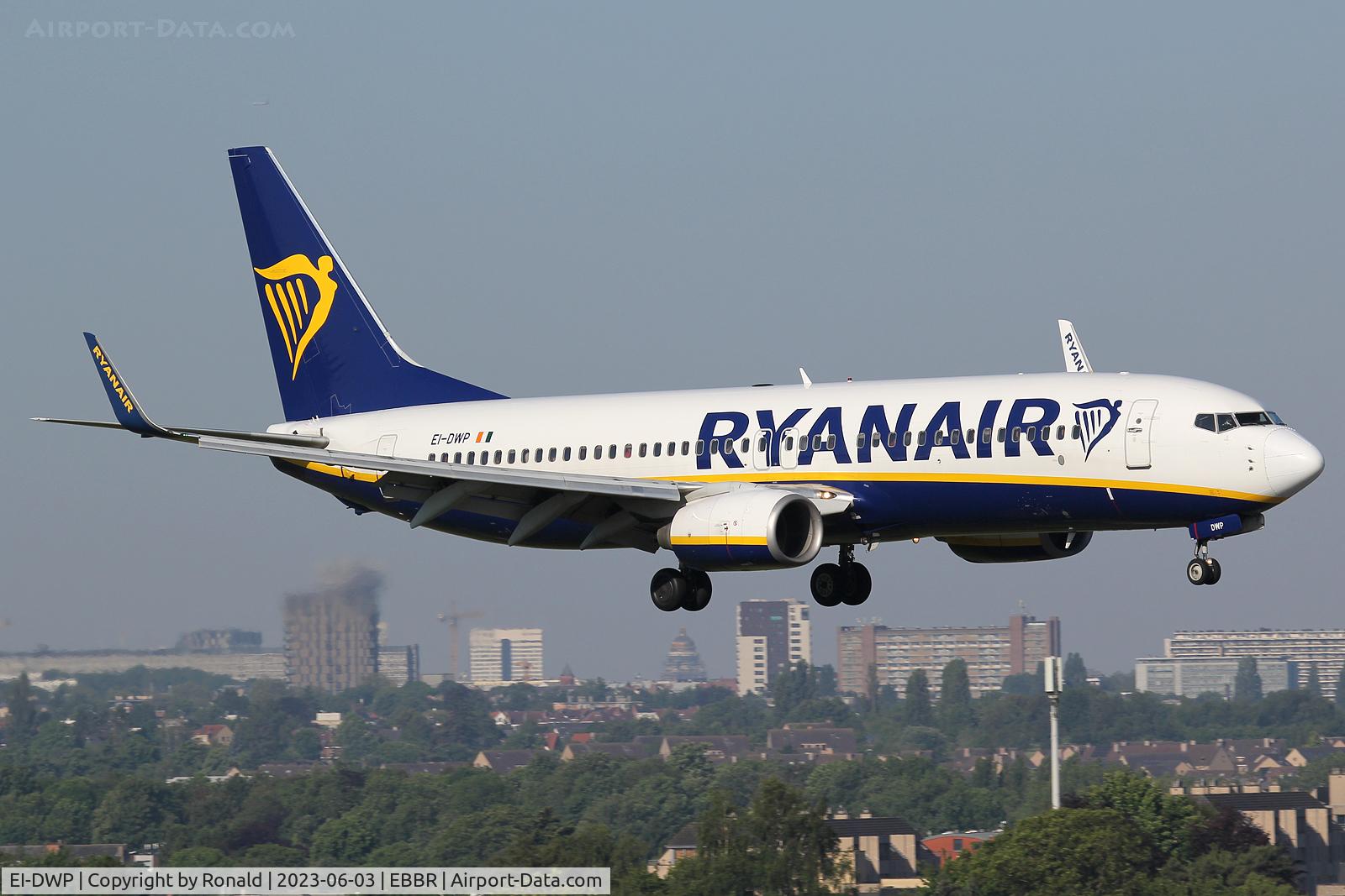 EI-DWP, 2007 Boeing 737-8AS C/N 36082, at bru