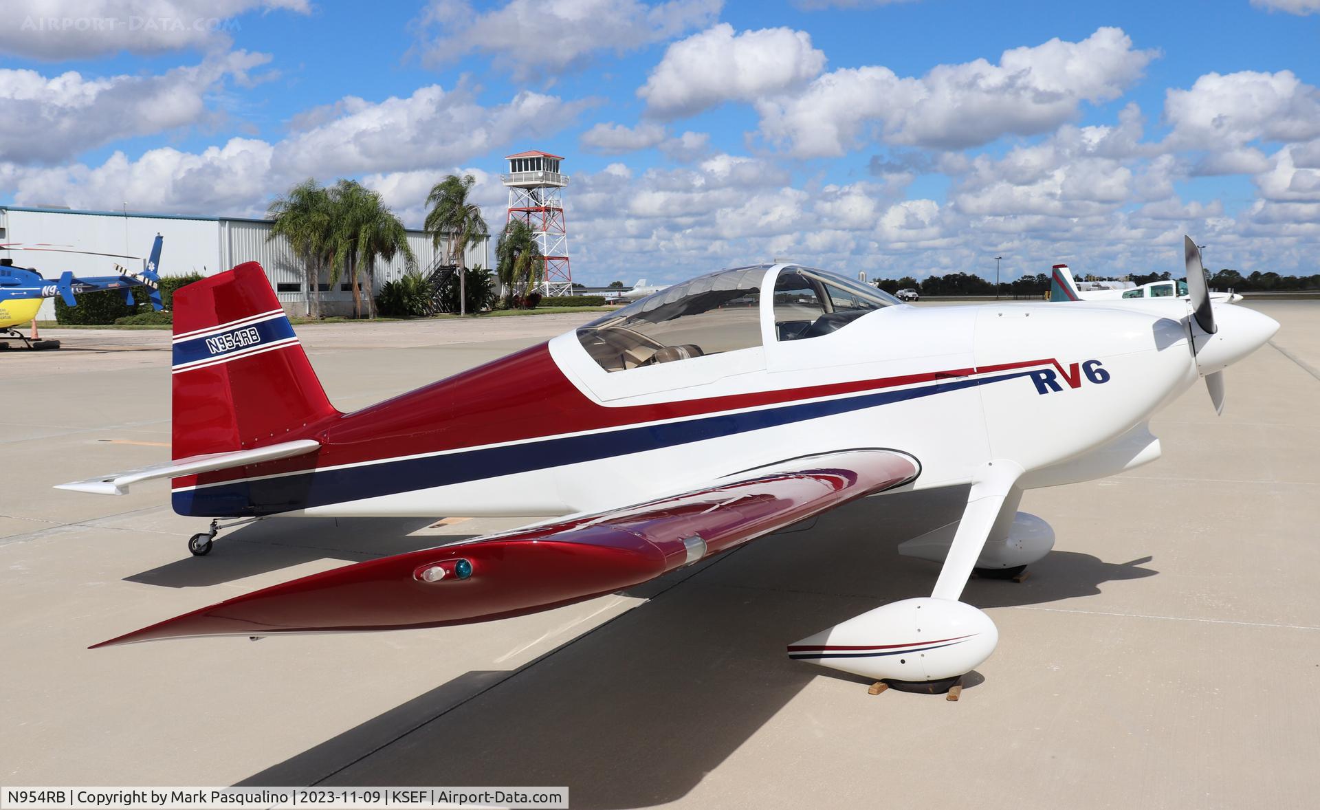 N954RB, 2005 Vans RV-6 C/N 60539, Vans RV-6