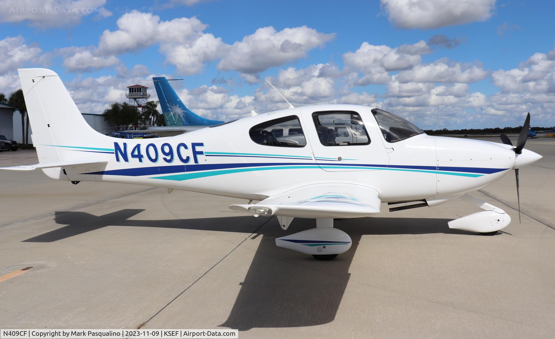 N409CF, 2005 Cirrus SR20 C/N 1600, Cirrus SR20