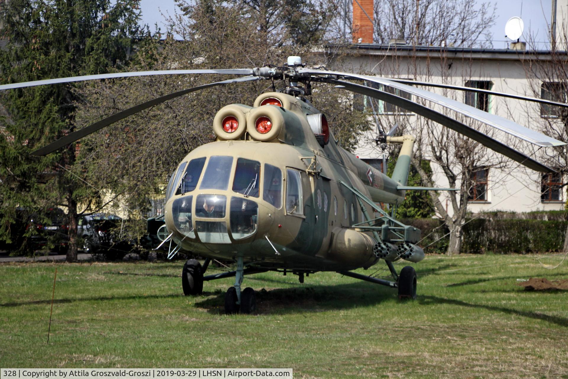 328, 1968 Mil Mi-8T Hip C/N 200328, LHSN - Szolnok Air Base Hungary