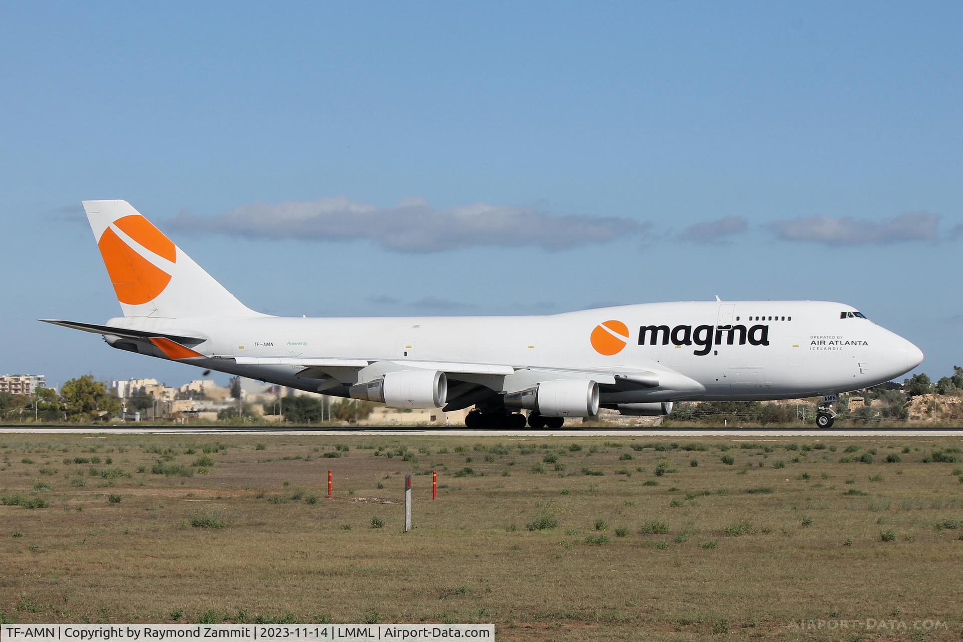 TF-AMN, 1998 Boeing 747-4F6 C/N 27602, B747 TF-AMN Magma Aviation