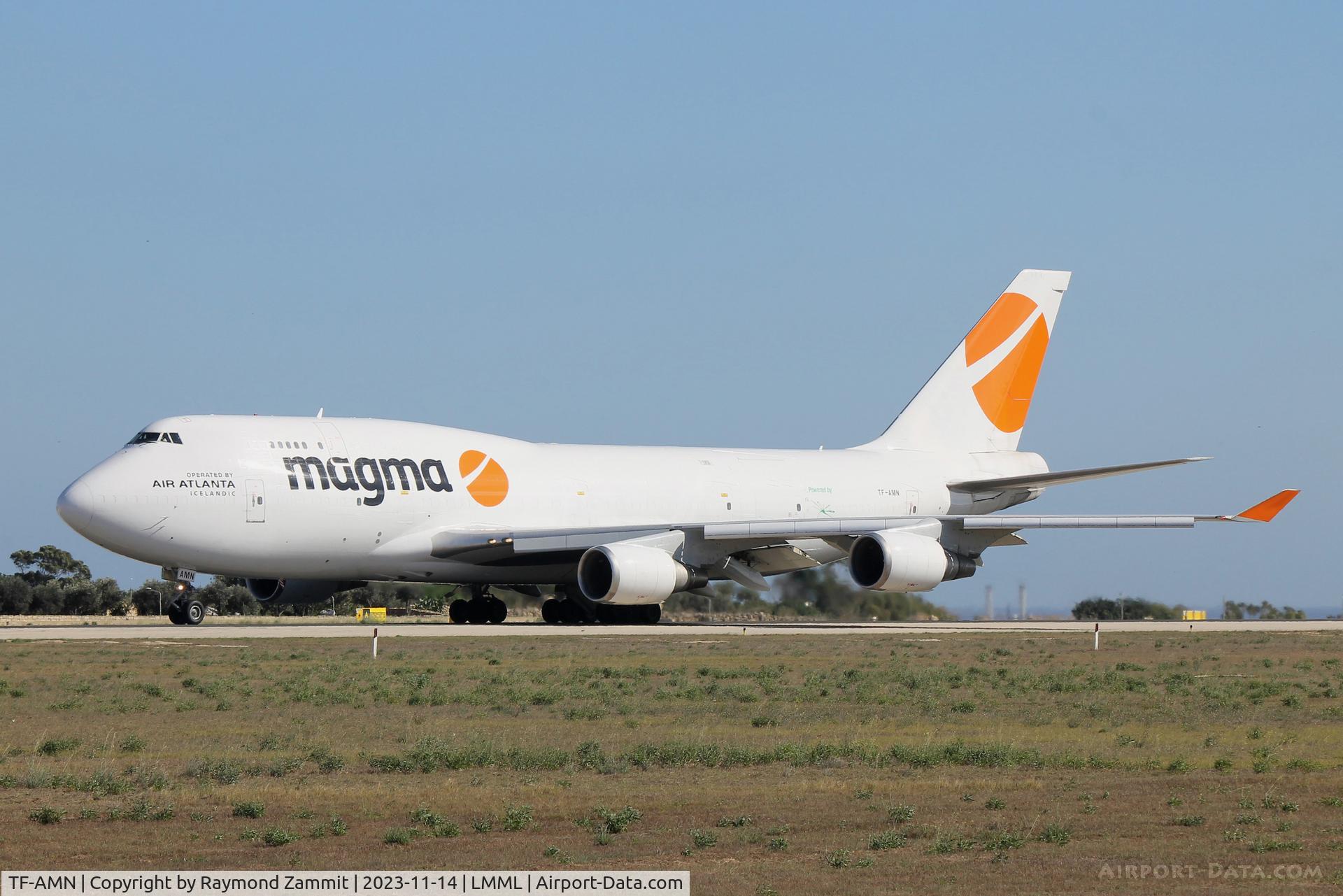 TF-AMN, 1998 Boeing 747-4F6 C/N 27602, B747 TF-AMN Magma Aviation