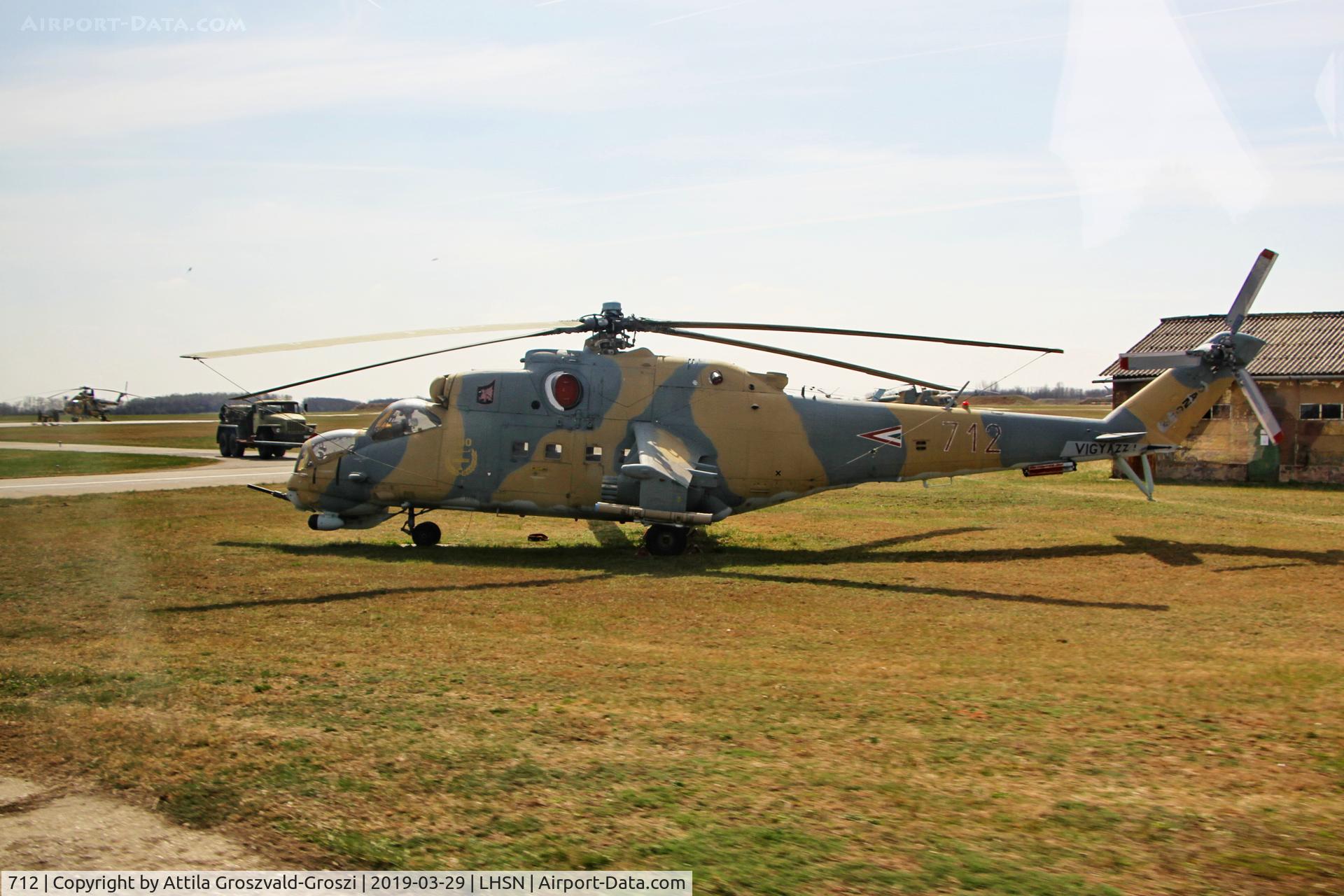 712, 1985 Mil Mi-24V Hind E C/N 220712, LHSN - Szolnok Air Base Hungary