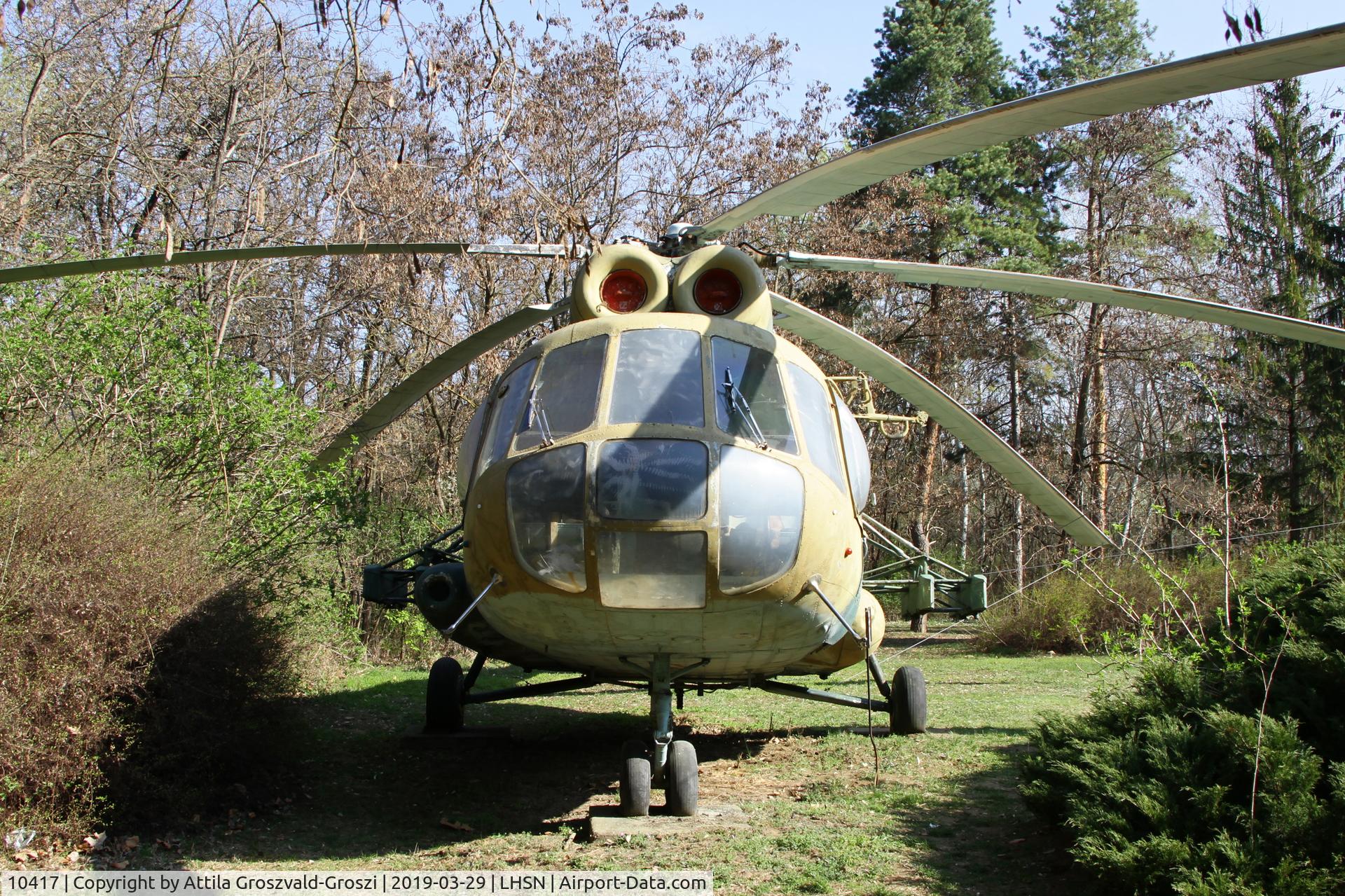 10417, 1972 Mil Mi-8T Hip C/N 10417, LHSN - Szolnok Air Base Hungary