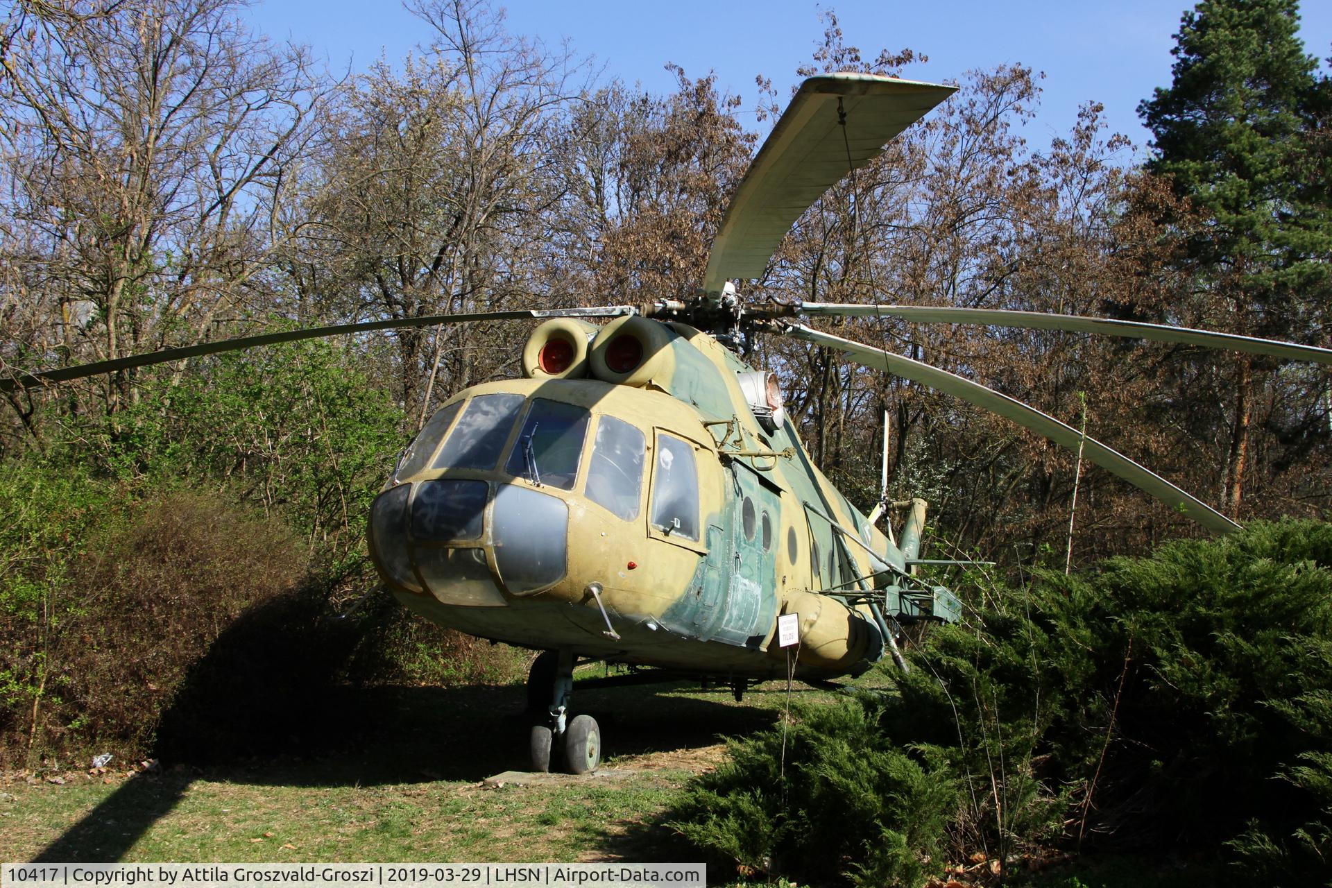 10417, 1972 Mil Mi-8T Hip C/N 10417, LHSN - Szolnok Air Base Hungary