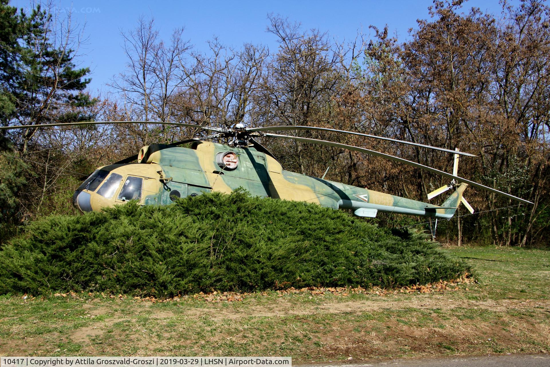 10417, 1972 Mil Mi-8T Hip C/N 10417, LHSN - Szolnok Air Base Hungary