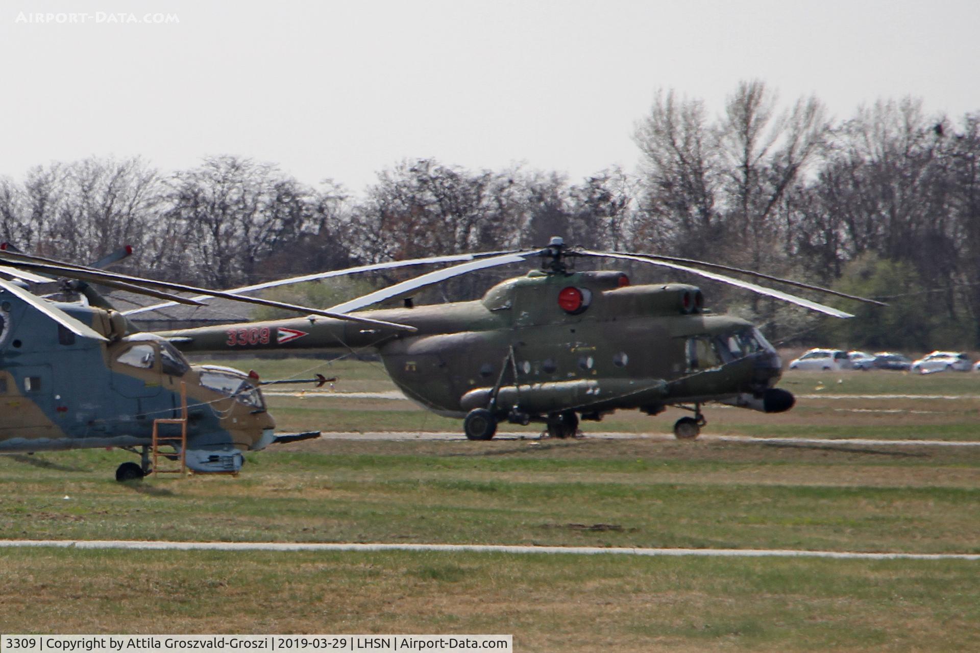 3309, 1982 Mil Mi-8T Hip C/N 13309, LHSN - Szolnok Air Base Hungary